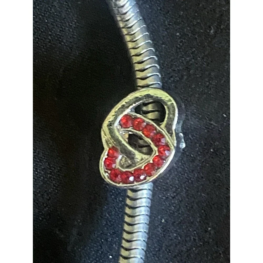 Bella’s Yard Stainless Heart Bracelet – I Love You Loaded Charm Bracelet